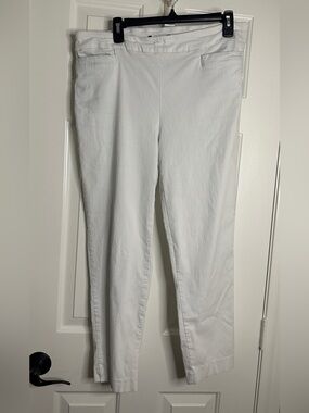 Zac & Rachel White Skinny Stretch Jeans